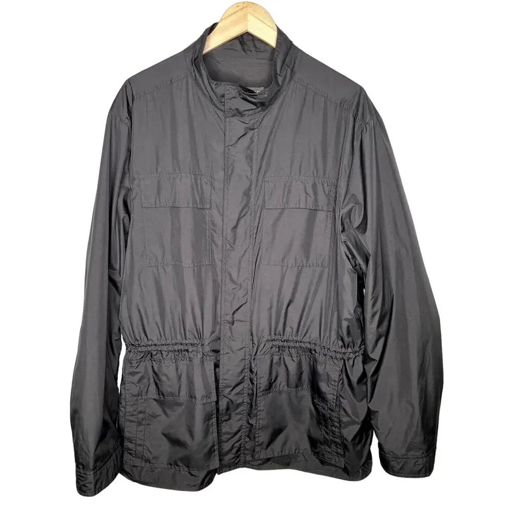 Banana Republic Charcoal Gray Lightweight Field Jacket